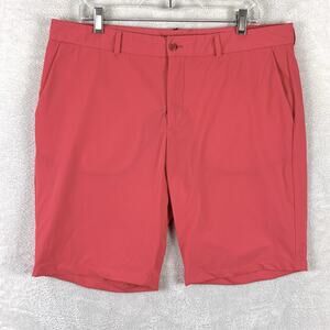 Maceoo Short Mens XL Pink Performance Preppy Luxury Summer Vacation Golf Tennis